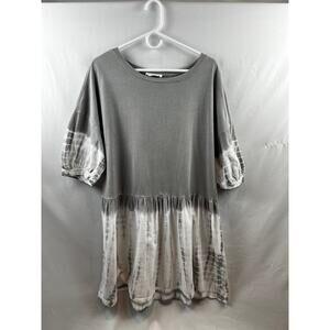 Tie-Dye Ruffle Hem Tunic Dress brand is Talulah-Women's size L